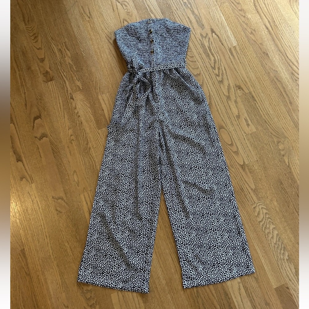 New Women’s Shein Strapless Pants Jumpsuit Jumper Size Large 8/10